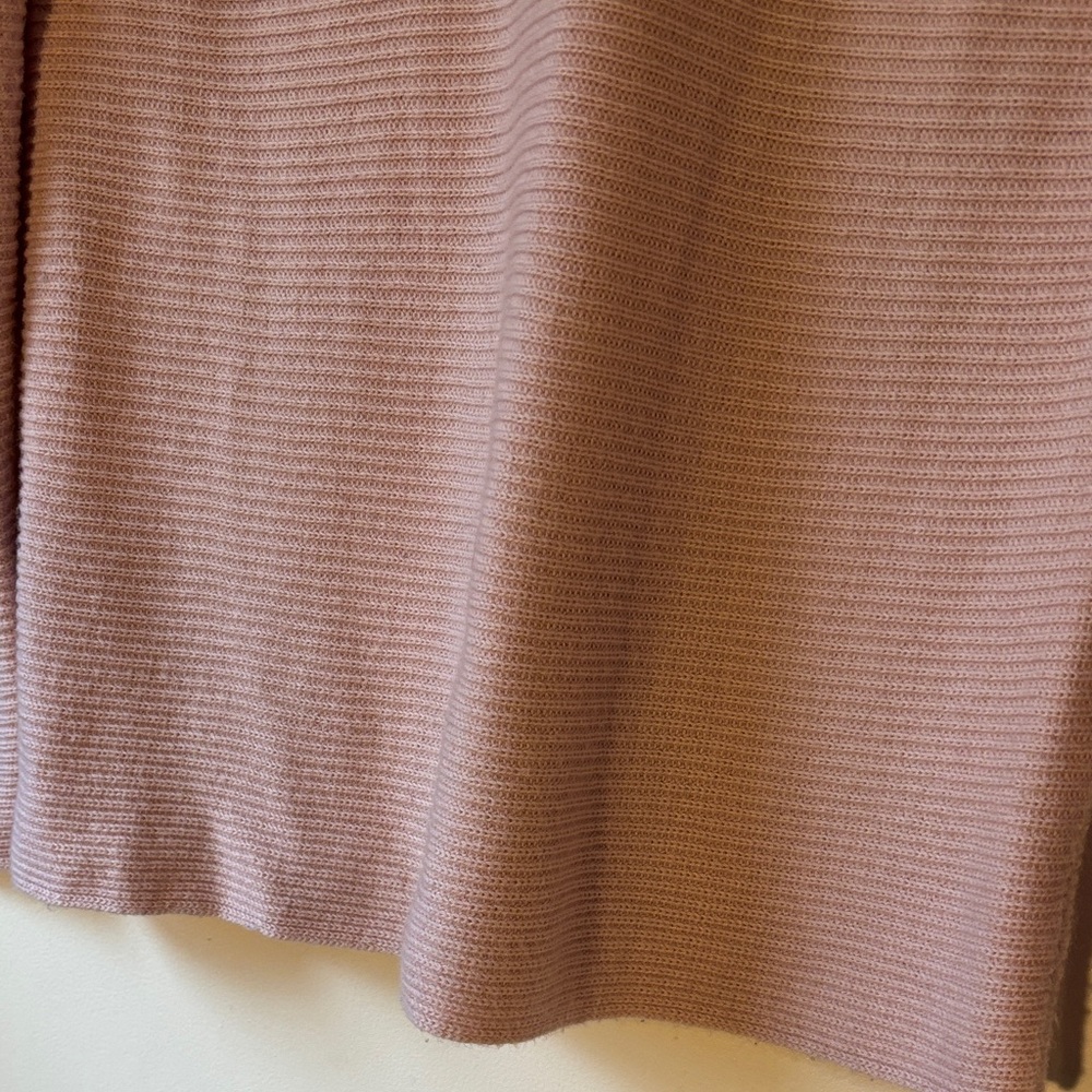 Talbots Light Pink Ribbed Knit Top - Picture 3 of 12